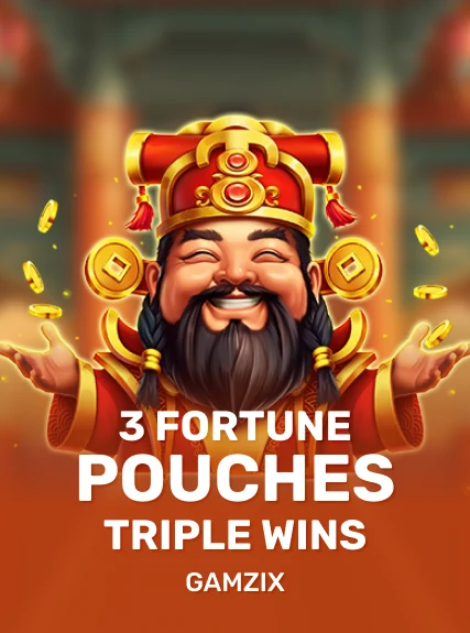 3 Fortune Pouches: Triple Wins game tile